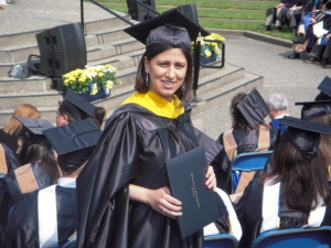 My Master's graduation ceremony, May 2009