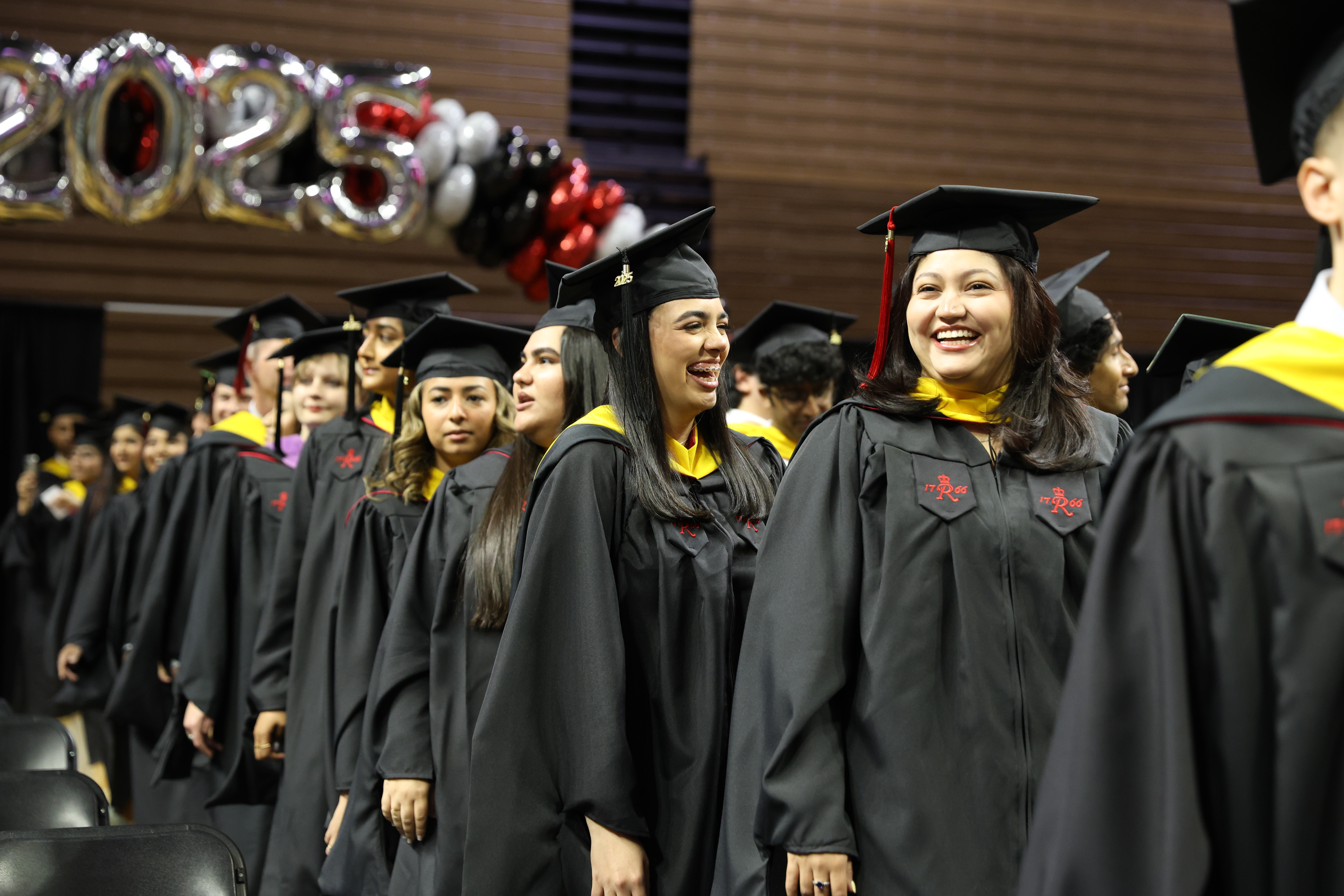 Line of Grads 