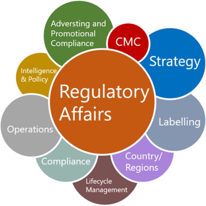 Regulatory Affairs profession and how it touches on different activities in a product’s lifecycle